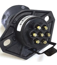 Load image into Gallery viewer, Phillips 16-726 7-Way Havy Duty STA-DRY 2-Hole Bullet w/locking clip Socket