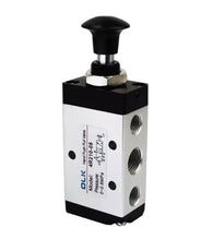 Load image into Gallery viewer, Manual valve 2 Way 5 Position Push and pull Pneumatic switch